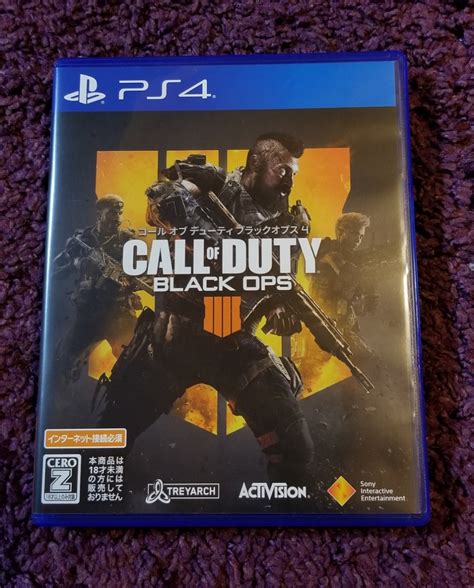 Call Of Duty Black Ops4 コールオブデューティー ブラックオプス4 Ps4ps4ソフト｜売買されたオークション情報