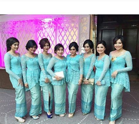 Baju Kebaya Pesta Pernikahan Desain Gaun Pengantin Dan Kondangan