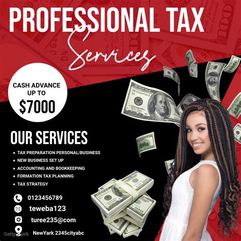 Tax Service Flyer Template Postermywall