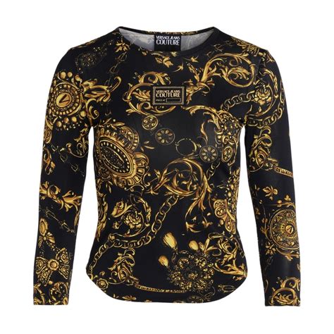 Versace Jeans Couture Maglia Czarny Female Versace Jeans Couture