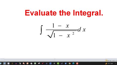 The Integral Of 1 X Sqrt1 X2 Youtube