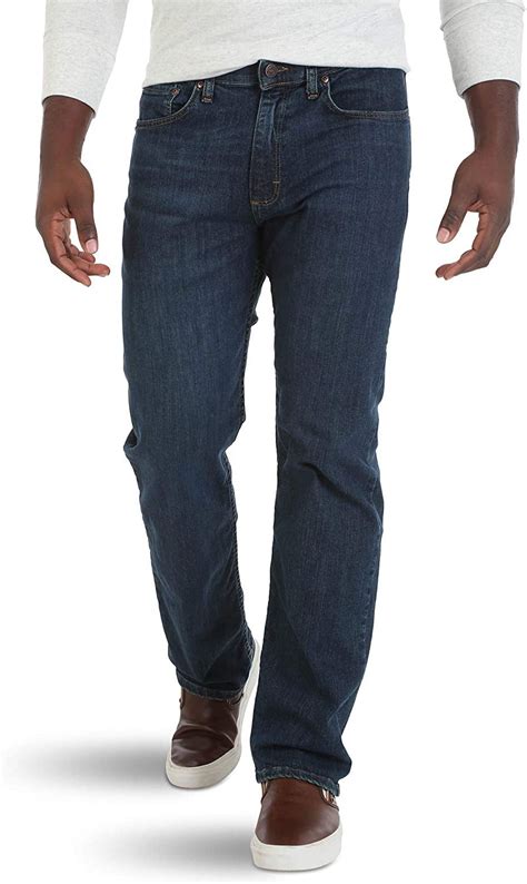 Wrangler Authentics Advanced Performance Mens Comfort Flex Waistband Stretch Jean Relaxed Fit