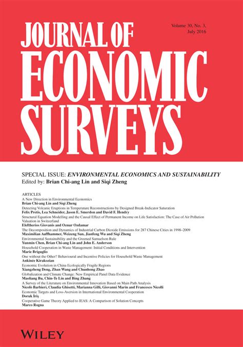 Economic Evolution In China Ecologically Fragile Regions Deng 2016 Journal Of Economic