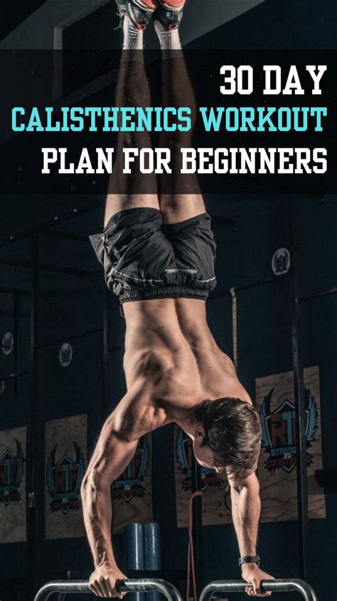 30 Day Calisthenics Workout Plan for Beginners в 2024 г | Тренировки ...