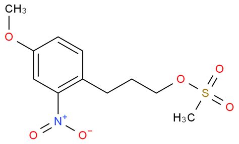 methanesulfonic acid 3-(4-methoxy-2-nitrophenyl)propyl ester 1050513-77 ...