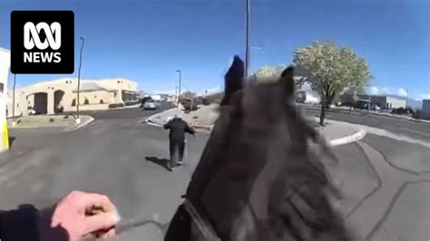 Albuquerque Police Chase Down Accused Shoplifter On Horseback Bodycam