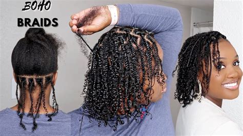 Boho Braids Tutorial On Natural Hair Artofit