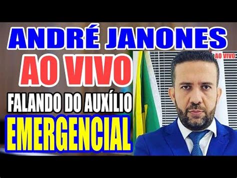 ANDRÉ JANONES FALA AO VIVO DA PRORROGAÇÃO DO AUXÍLIO EMERGENCIAL YouTube