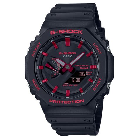 GA B2100BNR 1A G SHOCK ANALÓGICO DIGITAL Negro CASIO