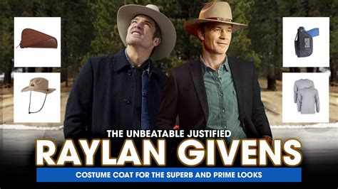 The Unbeatable Justified Raylan Givens Costume Coat for the Superb and Prime Looks