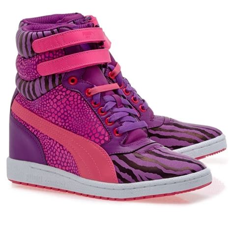 Puma Shoes Puma Sky Wedge Reptile Sneakers Poshmark