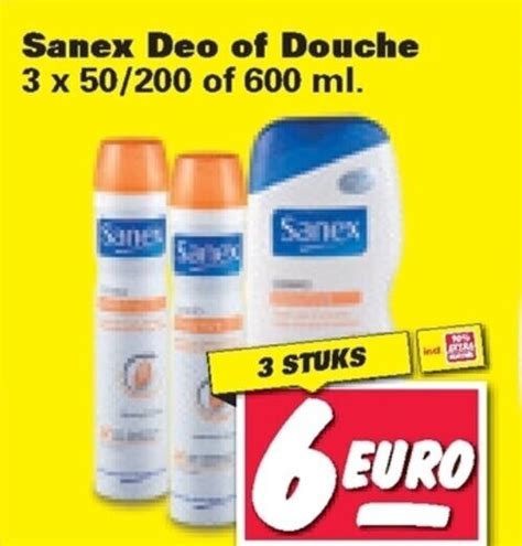 Sanex Deo Of Douche Aanbieding Bij Nettorama