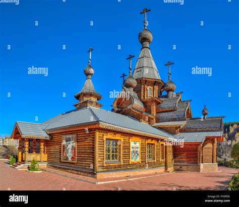 Christian Temple Of The Holy Martyr John The Warrior In Novokuznetsk