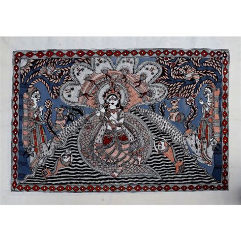 Madhubani Painting Wall Hanging Art Home