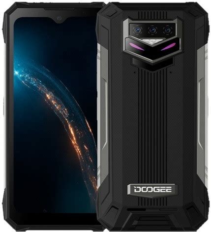 Etoren Unlocked Doogee S89 Rugged Phone Dual Sim 128GB Black