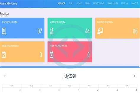 Source Code Aplikasi Web Absensi Siswa Sekolah Berbasis Gps Foto
