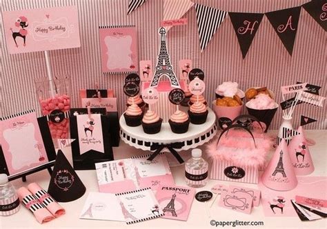 Paris Ooh La La Party Invitation And Kit Printable Decoration Etsy Paris Birthday Parties