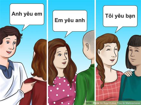 How To Say I Love You In Vietnamese 6 Steps With Pictures