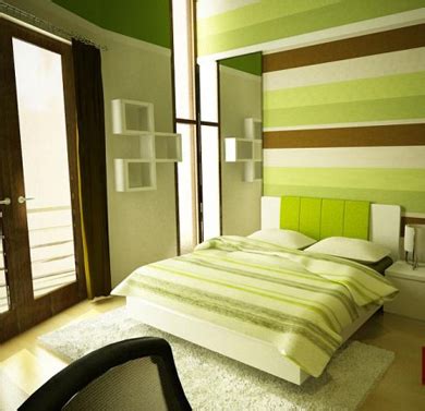 Home Design: Green Bedroom