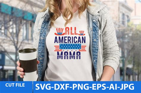 All American Mama T Shirt Design Buy T Shirt Designs