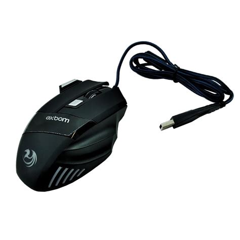 Mouse Gamer Exbom Ms G Dpi Ed Cabos