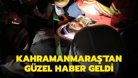 Kahramanmaraş tan güzel haber geldi