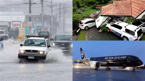 Cyclone Gabrielle Thousands Left Without Power Flights Cancelled