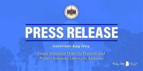 Governor Ivey Issues Executive Order To Promote And Protect Religious