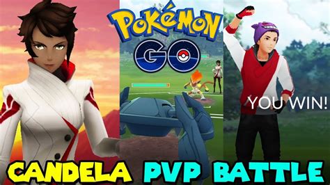 How To Beat Candela In Pokemon Go Pvp Battle Pokemon Go Team Leader