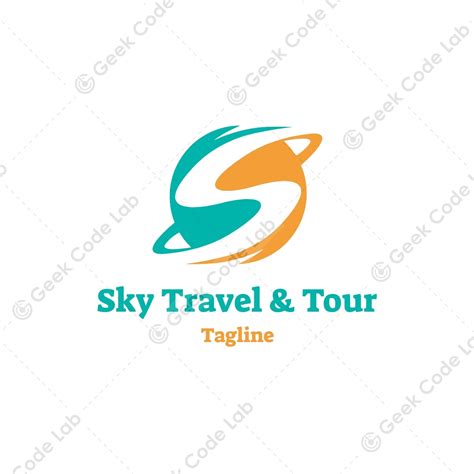 Sky Travel And Tour Creative Tours And Travels Logo Free