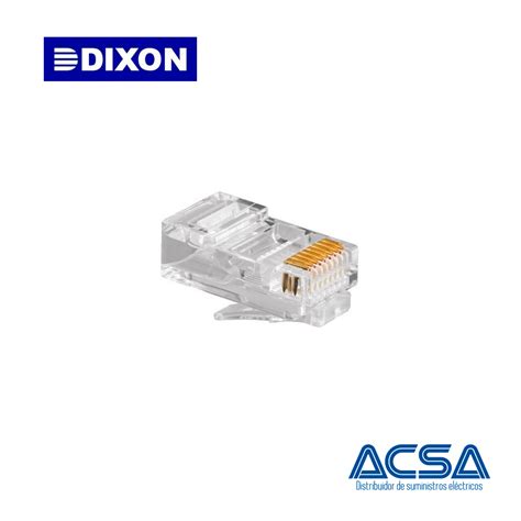 Cableado Estructurado Plug Rj Cat Pb X Cn X Und Dixon