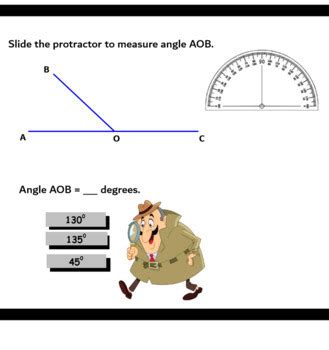 Measure Angels Using A Protractor By Go Interactive Math Tpt