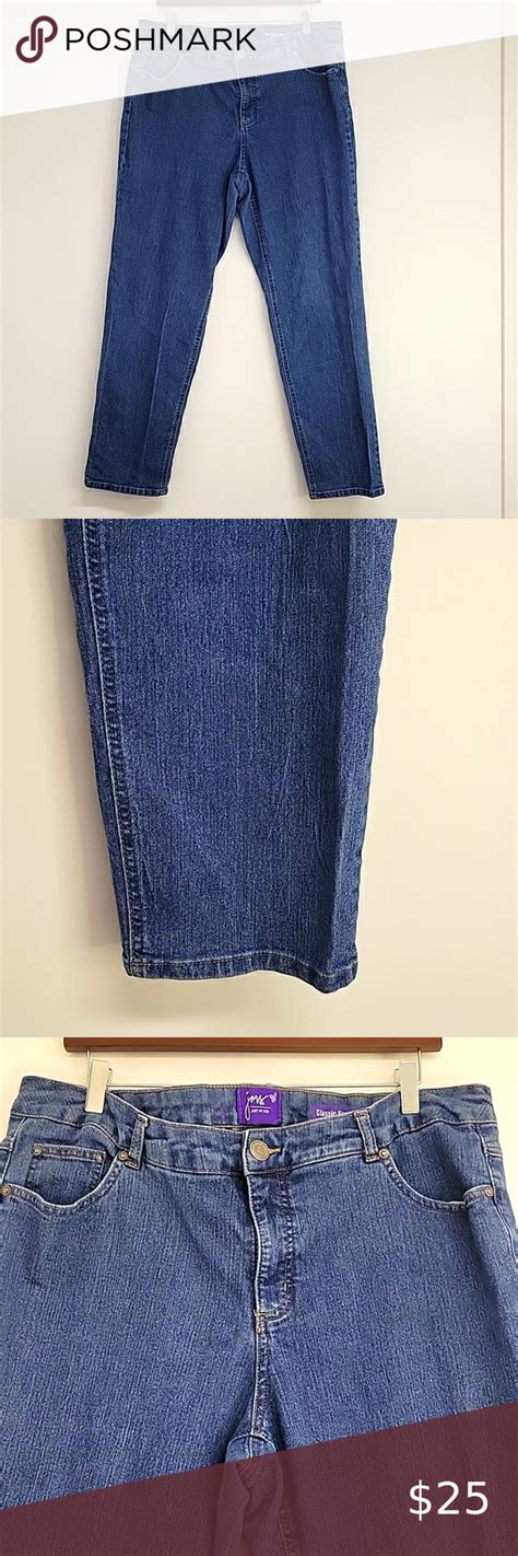 Jms Just My Size Jeans Womens Size 20w Classic Fit Denim Straight Leg