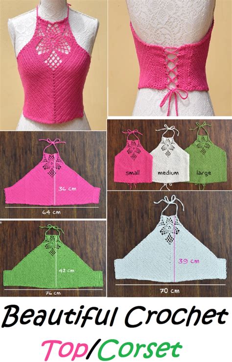 Beautiful Crochet Topcorset Crafting Time Crochet Top Beautiful Crochet Crochet Clothes