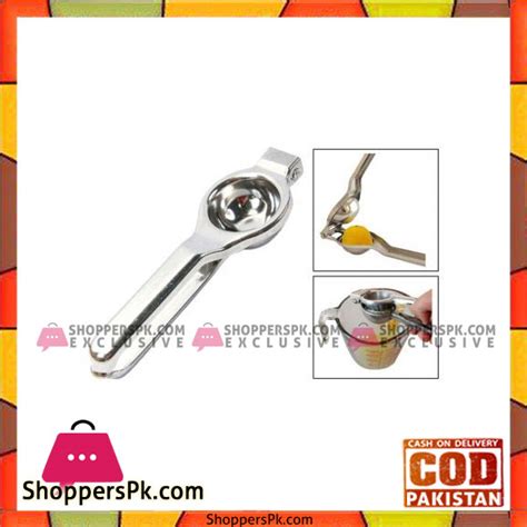 Lemon Squeezer Stainless Steel in Pakistan