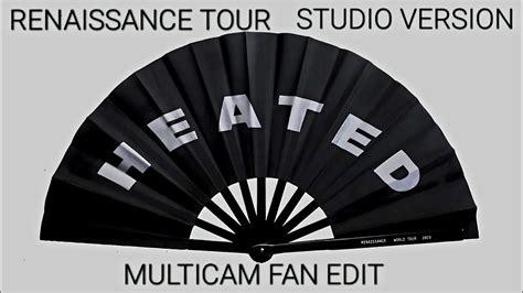 BEYONCÉ - HEATED - RENAISSANCE TOUR STUDIO VERSION MULTICAM - 4K - YouTube