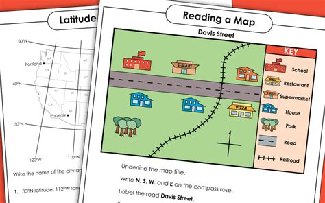 Map Skills - Worksheets