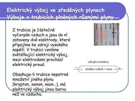 PPT Vedení elektrického proudu v plynech PowerPoint Presentation