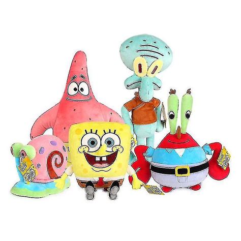 1st Spongebob Squarepants Plysch Toy Patrick Star Squidward Tentacles