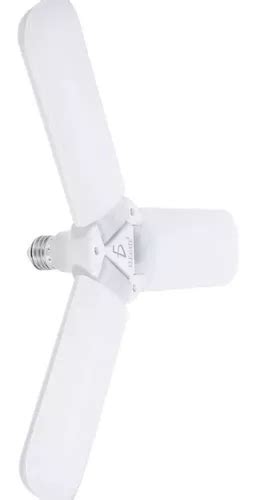 Foco Led W Tipo Ventilador Apertura Ajustable Luz Blanca Mercadolibre