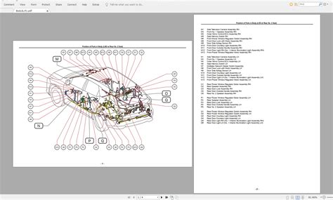 Lexus Rx200t Rx300 Rx350 Rx350l 201712 Electrical Wiring Diagram