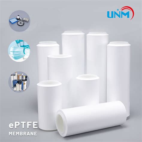 Unm Microporous Ptfe Bacteria Intercept Film Factory Eptfe Roll Bubble