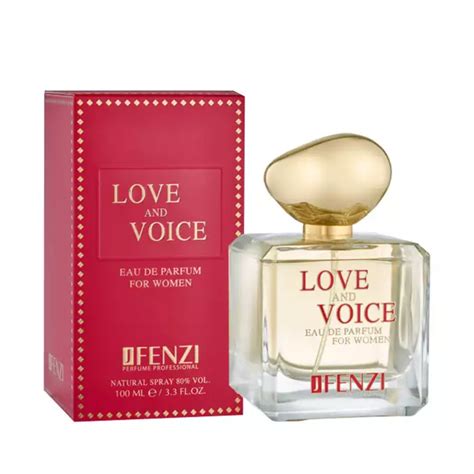 Jfenzi Love And Voice Woda Perfumowana Damska EDP Dla Niej 100ml