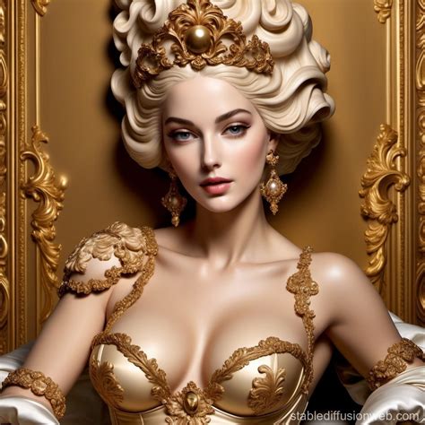 Luxury Perfume in Nude Bust Design Stable Diffusion 在线