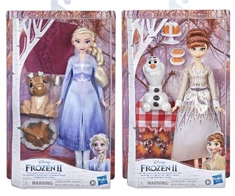 Frozen Ii Zestaw Piknik Lalki Anna Elsa Figurka Olaf I Sven Kraina