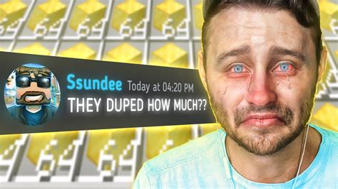 Destroying Ssundee S Pay To Win Minecraft Server Youtube