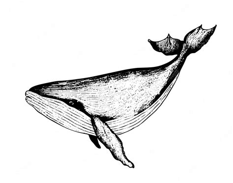 Vintage Whale Illustration