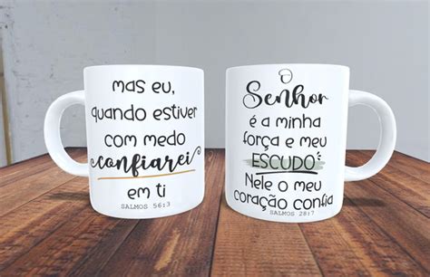 Artes Caneca Frases Bíblicas Elo7 Produtos Especiais