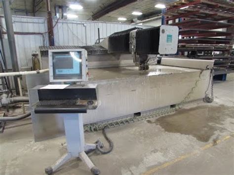 Flow Ifb Cnc Waterjet Youtube