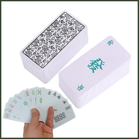 Mahjong Cards 2023 Mahjong Cards Playing Cards 136 Card Set Chinese ...